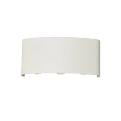 QAZQA Buiten Wandlamp Wit Incl. LED 6-lichts IP54 - Silly -Tuinwinkel 11769781
