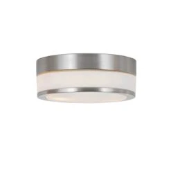 QAZQA Klassieke Buiten Plafondlamp Staal 23 Cm IP44 - Flavi -Tuinwinkel 11790238