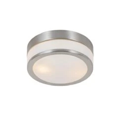 QAZQA Klassieke Buiten Plafondlamp Staal 23 Cm IP44 - Flavi -Tuinwinkel 11790242