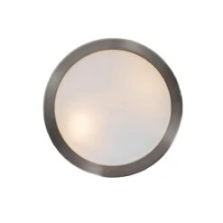 QAZQA Klassieke Buiten Plafondlamp Staal 23 Cm IP44 - Flavi -Tuinwinkel 11790246