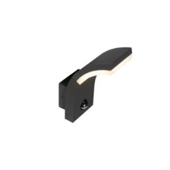 QAZQA Buitenwandlamp Antraciet Incl. LED IP54 Met Bewegingssensor - 20 QAZQA Buitenwandlamp Antraciet Incl. LED IP54 Met Bewegingssensor - -Tuinwinkel 9456997