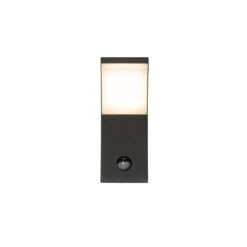 QAZQA Buitenwandlamp Antraciet Incl. LED IP54 Met Bewegingssensor - 21 QAZQA Buitenwandlamp Antraciet Incl. LED IP54 Met Bewegingssensor - -Tuinwinkel 9456998