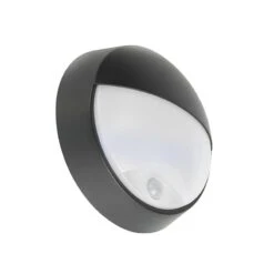 QAZQA Buitenwandlamp Zwart Incl. LED Met Bewegingssensor IP54 - -Tuinwinkel 9459292