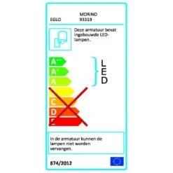 EGLO Morino LED Wandlamp 16 EGLO Morino LED Wandlamp -Tuinwinkel 9477044