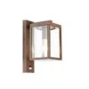 QAZQA Buiten Wandlantaarn Roestbruin Met Bewegingssensor IP44 - -Tuinwinkel 9663161