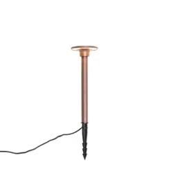 QAZQA Moderne Prikspot Roestbruin Incl. LED IP54 - Skyf -Tuinwinkel 9761633
