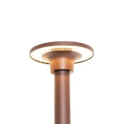 QAZQA Moderne Prikspot Roestbruin Incl. LED IP54 - Skyf -Tuinwinkel 9761635