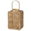 Beliani - BANTUL - Lantaarn - Natuurlijk - PE Rotan -Tuinwinkel 9986274