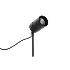 QAZQA Prikspot Zwart Verstelbaar IP44 - Solo -Tuinwinkel 9989306